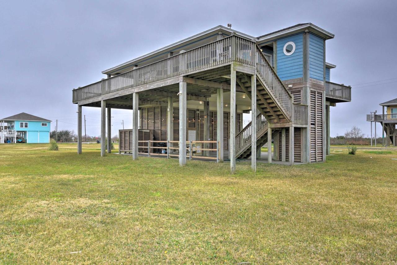 Coastal Port Bolivar Home - Walk To Beach! Exterior foto